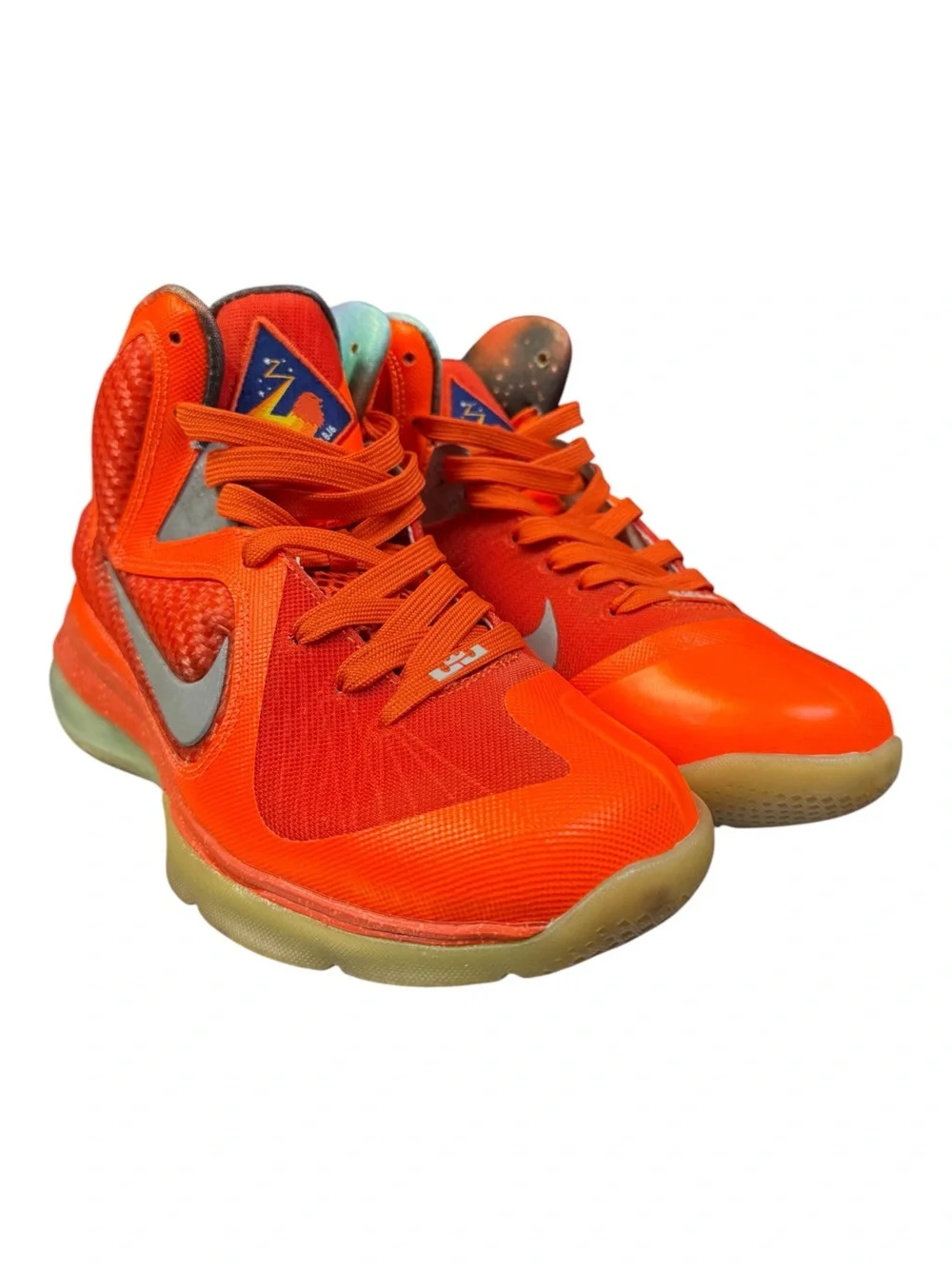 Nike Lebron 9 GS ‘Galaxy’ (472664-800) Size 5Y (Women’s 6.5) - Picture 3 of 7